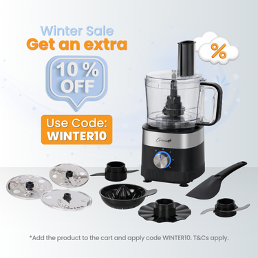 Optimum 8 Cup Food Processor - Powerful, Versatile And Compact